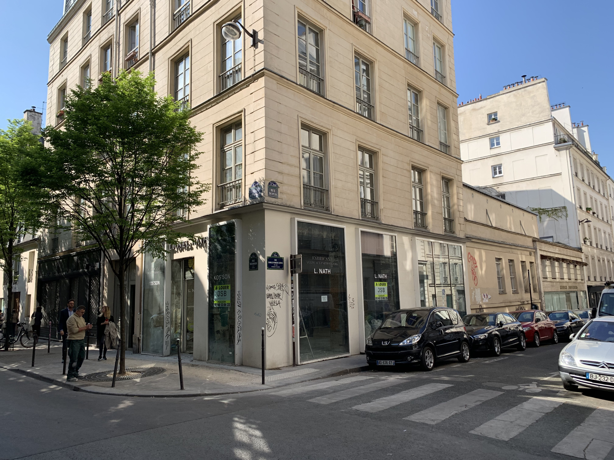 6 Rue Du Pas De La Mule 75003 Paris location immobilier professionnel Paris 3, Local commercial, 110m2